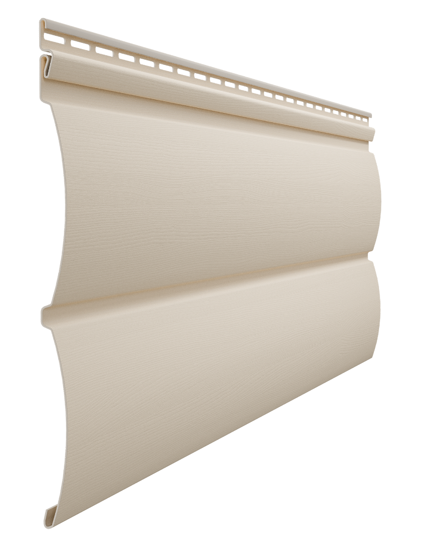 Сайдинг Premium, Блок-Хаус, сливки