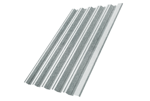 Профнастил НС35 R 0,55 Zn оцинкованный