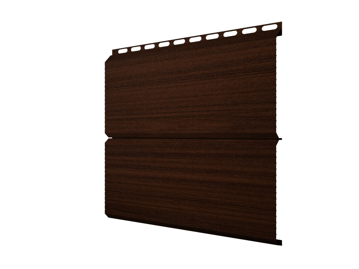 ЭкоБрус 0,345 Gofr 0,45 Print Elite с пленкой Choco Wood TwinColor