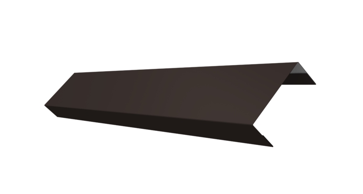 Ламель обратная 50 забора жалюзи Texas 0.45 Drap TX RR 32 темно-коричневый