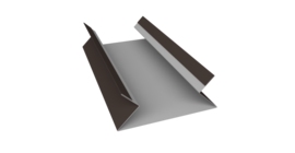 Планка угла внутреннего составная верхняя 0,45 Drap TX RR 32 темно-коричневый (3м)