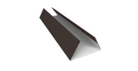 Планка стыковочная составная нижняя 0,45 Drap TR RR 32 темно-коричневый (2м)
