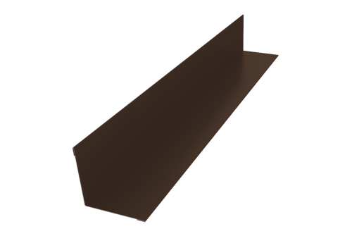 Угол внутренний 50х50 0,45 Drap TwinColor RAL 8017 шоколад (3м)