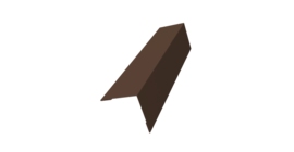 Угол внешний 50х50 0,45 Drap TwinColor RAL 8017 шоколад (3м)