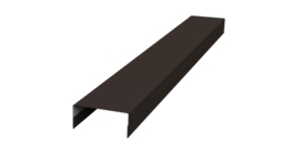 Крышка 30х20 жалюзи Texas 0,45 Drap RR 32 темно-коричневый (2м)