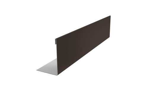 Нащельник 150 Texas 25х35 0,45 PE RR 32 темно-коричневый (L1,5)