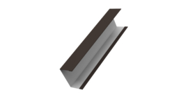 Крышка жалюзи Milan, Tokyo для калиток, ворот 0,5 Satin RR 32 темно-коричневый (2м)